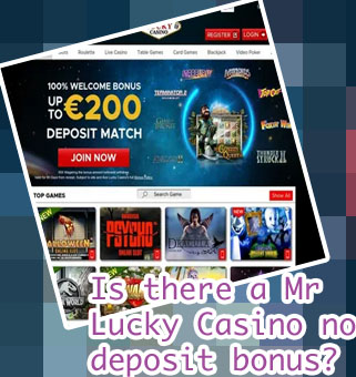 Mr luck casino no deposit bonus